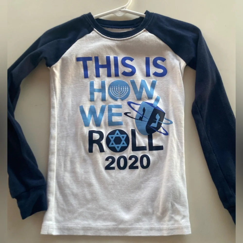 Hanukkah  Pajama Set Size 4T